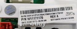 Carte de contrôle de laveuse OEM Whirlpool W11171170, garantie d'un an, expédition gratuite le jour même