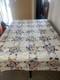Courtepointe King Size Surdimensionn&eacute;e, Immense Patchwork Fait Main, R&eacute;versible, Multicolore