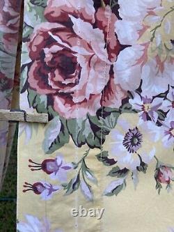 Ensemble de draps KING Ralph Lauren Sophie Brooke Yellow Rose Floral