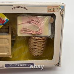 Ensemble de machine à laver Sylvanian Families Époque précoce Rare Vintage Japon