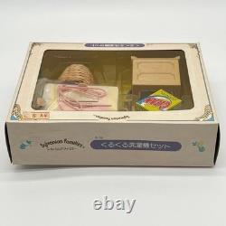 Ensemble de machine à laver Sylvanian Families Époque précoce Rare Vintage Japon