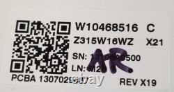 (Expédition le jour même) Contrôle de lave-linge Whirlpool W10468516