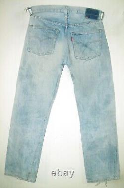Jeans Levi's 501 en denim léger des années 80, vintage des États-Unis avec lisière 6 points, taille 32x28 (ajustement 29x28)
