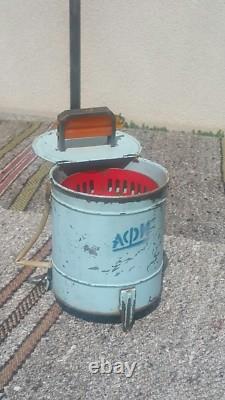 Jouet de machine à laver vintage à remontage, époque soviétique, objet original CCCP URSS, fonctionne.