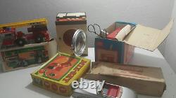 Jouet de machine à laver vintage à remontage, époque soviétique, objet original CCCP URSS, fonctionne.