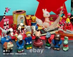 Jouet de machine à laver vintage à remontage, époque soviétique, objet original CCCP URSS, fonctionne.