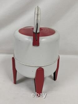 Lave-linge à manivelle Deluxe en tôle lithographiée Wolverine des années 1950 pour enfants