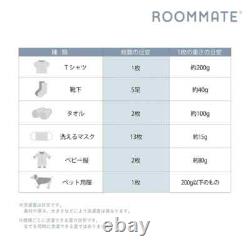 Lave-linge portable pliant ROOMMATE, blanc x gris, RM-229H 100V