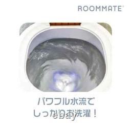 Lave-linge portable pliant ROOMMATE, blanc x gris, RM-229H 100V