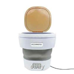 Lave-linge portable pliant ROOMMATE, blanc x gris, RM-229H 100V