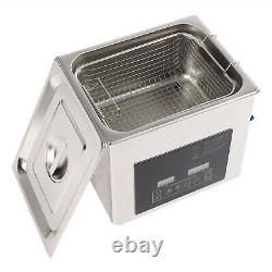Machine à laver à ultrasons avec équipement de chauffage, nettoyage réglable, température 10L/22L