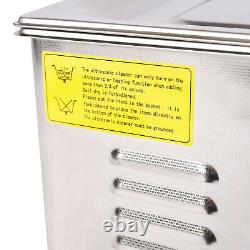 Machine à laver à ultrasons avec équipement de chauffage, nettoyage réglable, température 10L/22L