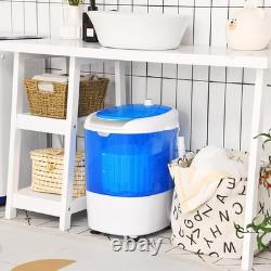 Machine à laver légère de 5,5 lbs, mini lave-linge efficace pour petits espaces