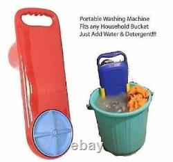 Machine à laver pratique utilise Il peut être utilisé n'importe où dans n'importe quel seau Faible consommation d'énergie