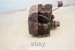 Moteur de machine à laver Briggs Stratton WMB avec démarrage à pied, étiquette en laiton 2535A