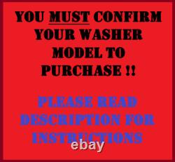 Panier d'essorage de laveuse W10811960 W10586079 LIRE LES INSTRUCTIONS D'ACHAT