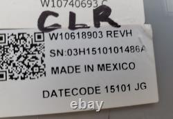 Panneau de contrôle Maytag authentique W10618903 Expédition le jour même et garantie de 60 jours