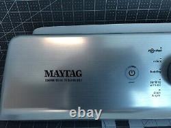 Panneau de contrôle à bouton tactile de laveuse Maytag P# W10894651 W10919546