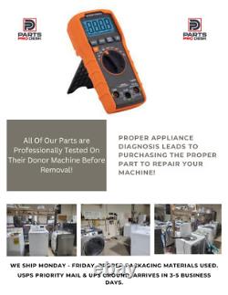 Panneau de contrôle de lave-linge Maytag PN W10469292