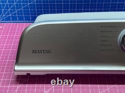 Panneau de contrôle de lave-linge Maytag P# W11130428 W11478524