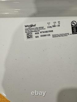 Panneau supérieur de lave-linge + ensemble couvercle W11210992 W10686446 W10192089