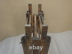 Support de machine à laver à essorer antique Lovell Mfg Erie Pa années 1900