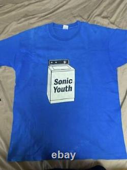 T-shirt des années 90 Sonic Youth Xl Machine à laver Vintage T-shirt 0624-3