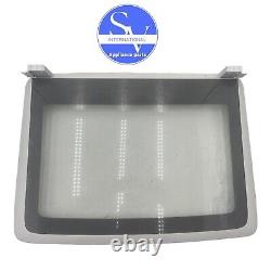 Verre de porte de couvercle de laveuse Samsung DC97-21510E DC97-21510J